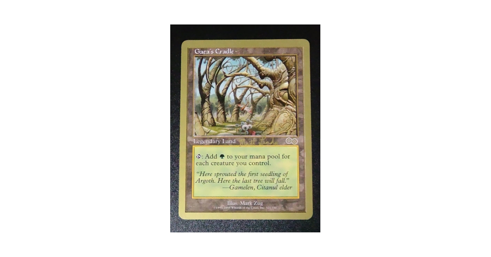 Amazon.co.jp: MTG ガイアの揺籃の地 Gaea's Cradle 世界選手権